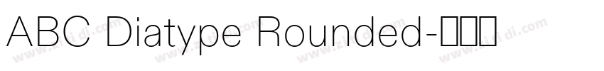 ABC Diatype Rounded字体转换